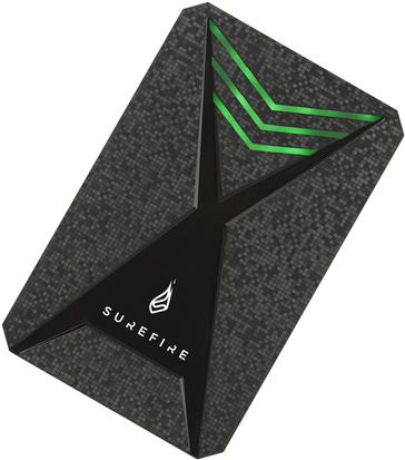 Купить SureFire Bunker Gaming HDD 2.5" USB 3.2 Gen 1 2TB Black (53682) в магазине wardena.ru