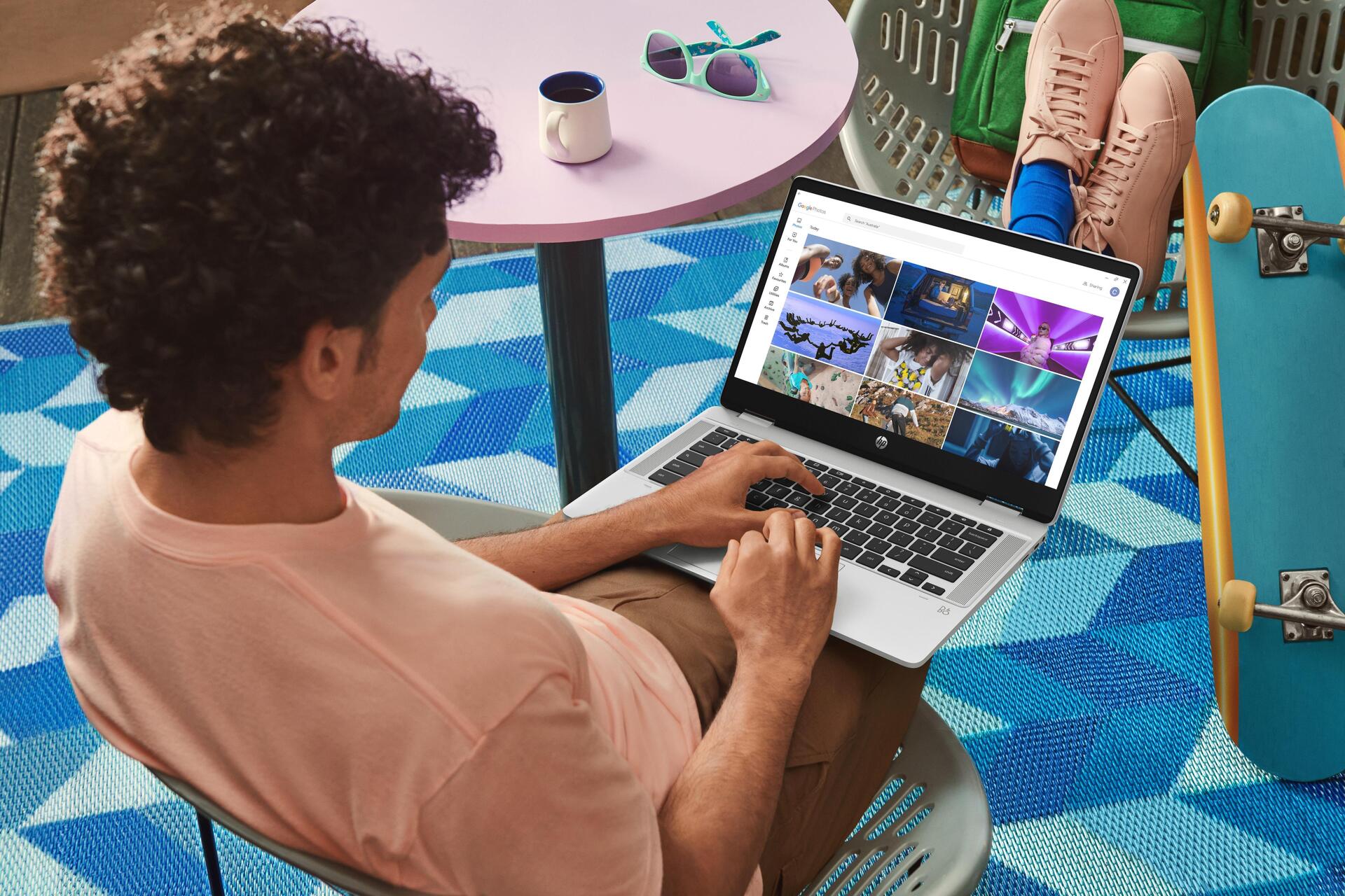 Купить HP Chromebook x360 14b-cb0021ng - Flip-Design - Intel Celeron N4500 - Chrome OS - UHD Graphics - 4 GB RAM - 64 GB eMMC - 35.6 cm (14") IPS Touchscreen 1920 x 1080 (Full HD) - Wi-Fi 5 - Natural Silver (Abdeckung und Tasta (4C262EA#ABD) в магазине wardena.ru