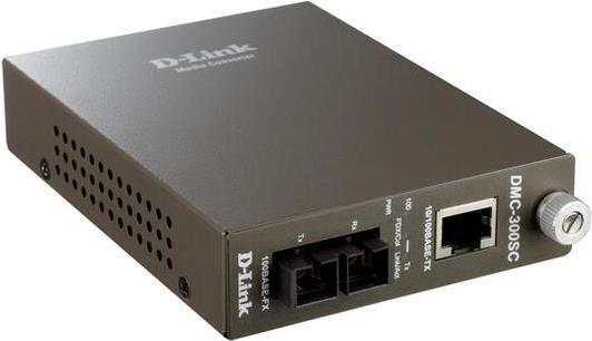 Купить D-Link DMC 300SC - Medienkonverter - 10Base-T, 100Base-FX, 100Base-TX - RJ-45 - SC multi-mode - extern - bis zu 2 km (DMC-300SC/E) в магазине wardena.ru