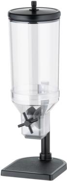 Купить APS Cerealienspender FRESH & EASY, 4,5 Liter, schwarz Behälter aus SAN-Kunststoff, Deckel aus Edelstahl, - 1 Stück (11840) в магазине wardena.ru