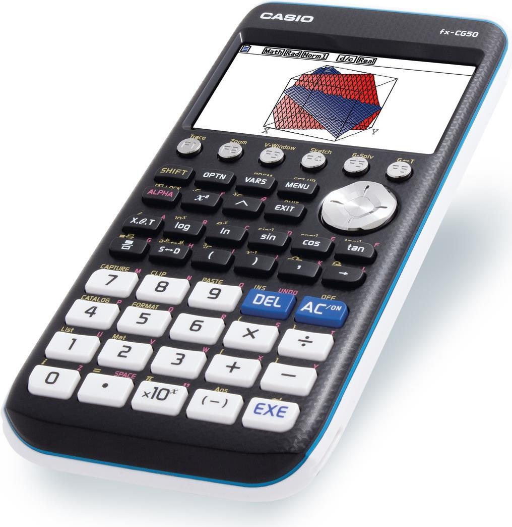 Купить Casio FX-CG50 - Grafiktaschenrechner - USB - Batterie (FX-CG50) в магазине wardena.ru