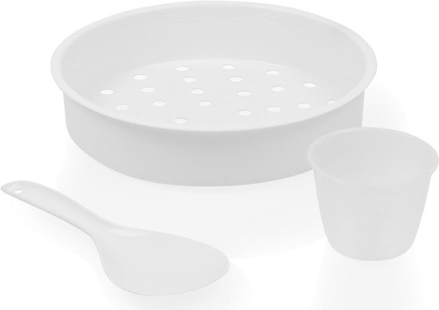 Купить Tristar RK-6138 Dampfgarer mit Display, Reiskochfunktion, Antihaftbeschichtung, mit Messbecher, Timerfunktion Stahl (RK-6138) в магазине wardena.ru