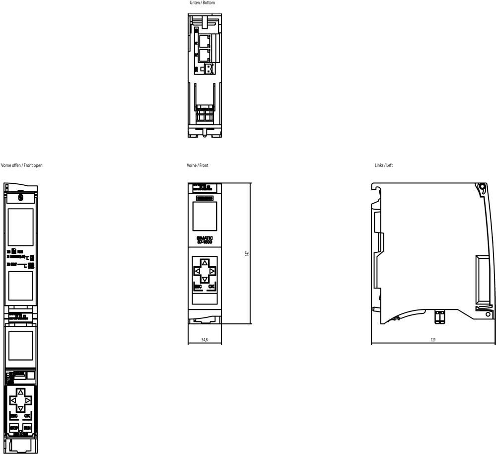 Купить Siemens 6ES7513-1AL02-0AB0 Digital & Analog I/O Modul (6ES7513-1AL02-0AB0) в магазине wardena.ru