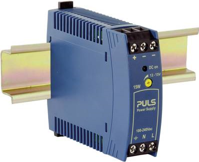 Купить PULS MiniLine ML15.121 - Netzteil (DIN-Schienenmontage möglich) - AC 100 - 240/DC 110 - 300 V - 15 Watt в магазине wardena.ru