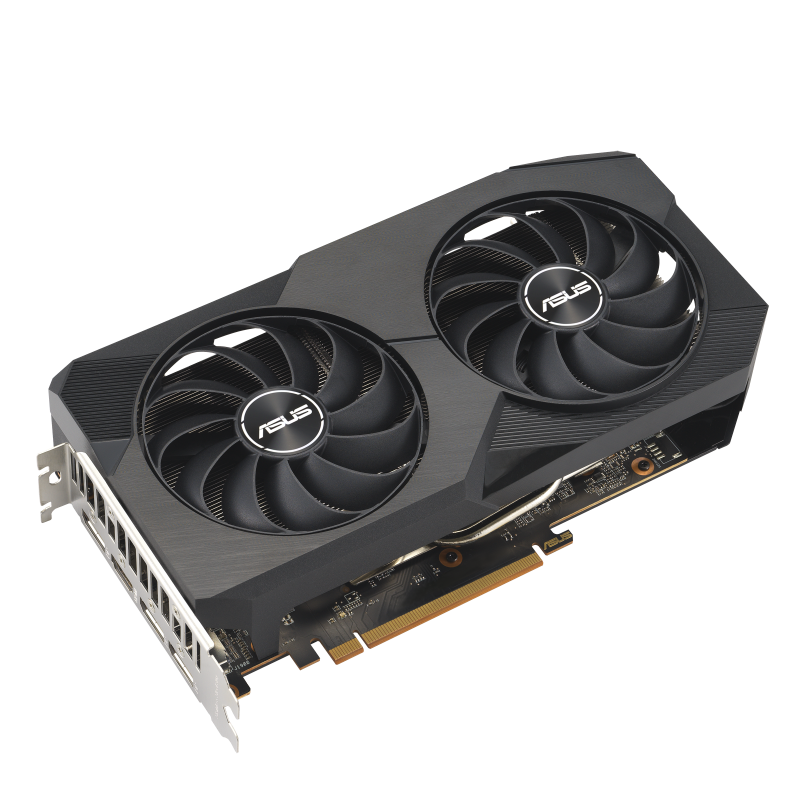 Купить ASUS Dual Radeon RX 6600 V2 8GB - Grafikkarten - Radeon RX 6600 - 8 GB GDDR6 - PCIe 4.0 - HDMI, 3 x DisplayPort - Grau - Box (90YV0GP2-M0NA00) в магазине wardena.ru