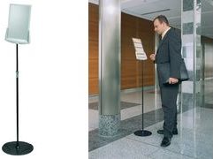 Купить DURABLE Info-Bodenständer SHERPA® INFOBASE TELESCOPE 1 SET 558957 в магазине wardena.ru