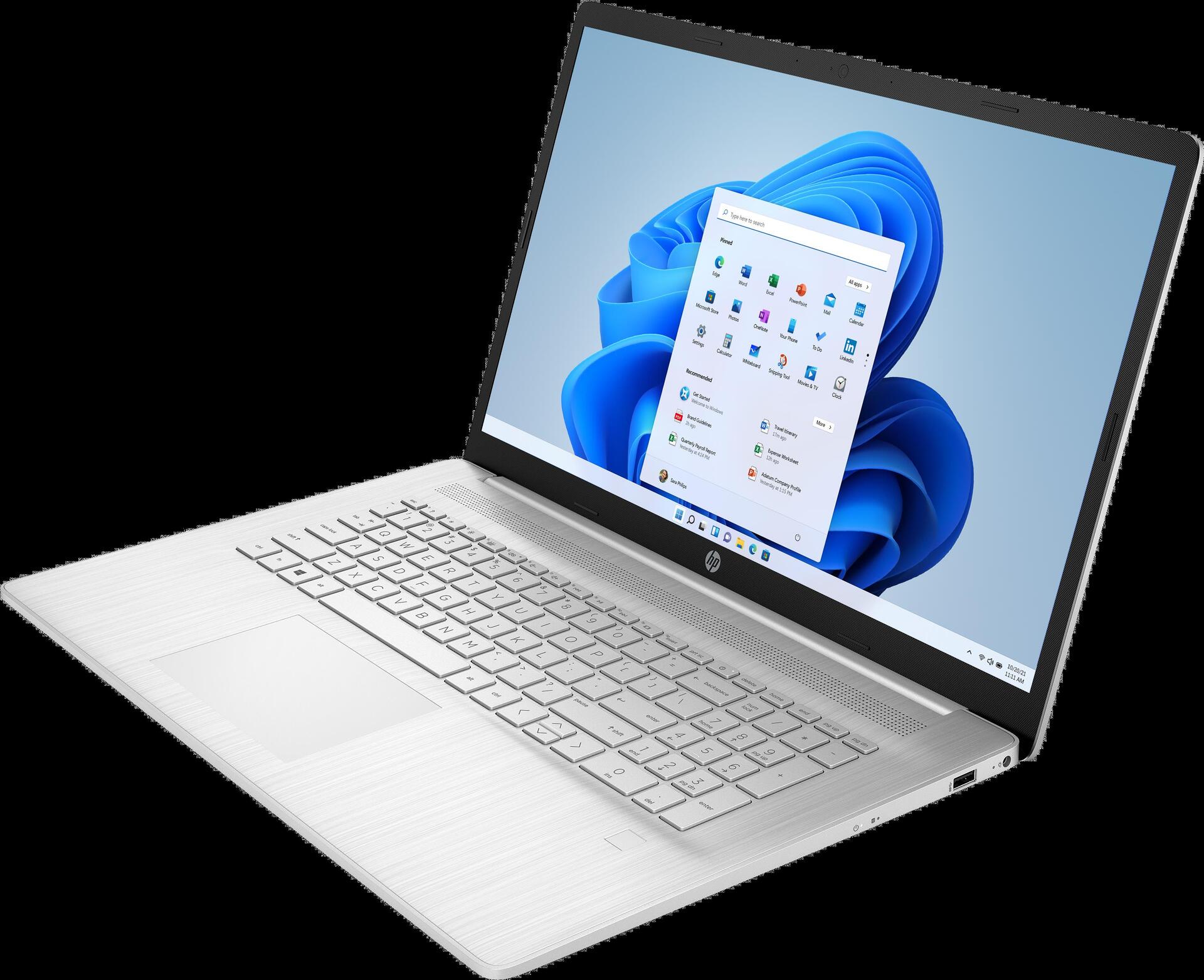 Купить HP Laptop 17-cp0437ng - AMD Ryzen 3 5300U - Win 11 Home - Radeon Graphics - 8 GB RAM - 256 GB SSD NVMe, HP Value - 43.9 cm (17.3") IPS 1920 x 1080 (Full HD) - Wi-Fi 5 - Natural Silver - kbd: Deutsch (66B58EA#ABD) в магазине wardena.ru