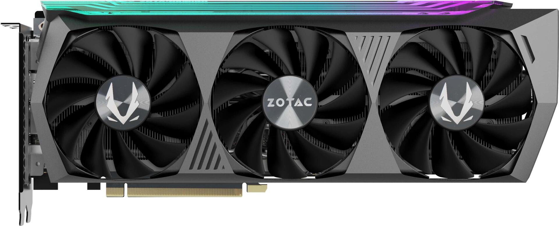 Купить Zotac GAMING GeForce RTX 3070 Ti AMP Holo - GeForce RTX 3070 Ti - 8 GB - GDDR6X - 256 Bit - 7680 x 4320 Pixel - PCI Express x16 4.0 (ZT-A30710F-10P) в магазине wardena.ru