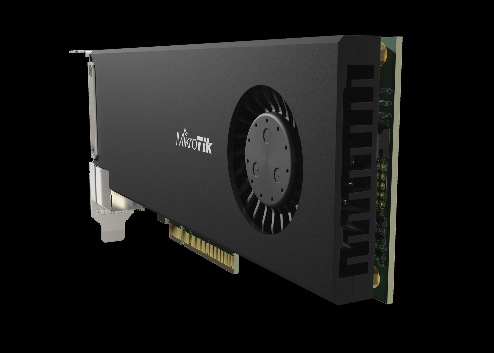 Купить MikroTik Cloud Core Router PCIe-Karte mit 4-Core CPU, 2x 25GB SPF28, 1x 1GB, 4GB RAM Ethernet Router (CCR2004-1G-2XS-PCIE) в магазине wardena.ru