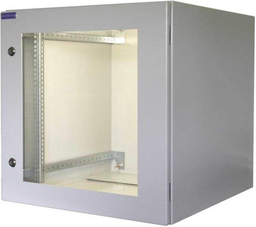 Купить RESISTER 19"-Netzwerkschrank Pro - IP66 für Outdoor + Industrie - Sichttür - 12 HE - 600x600 mm - lichtgrau (90RR19WV126GG) в магазине wardena.ru