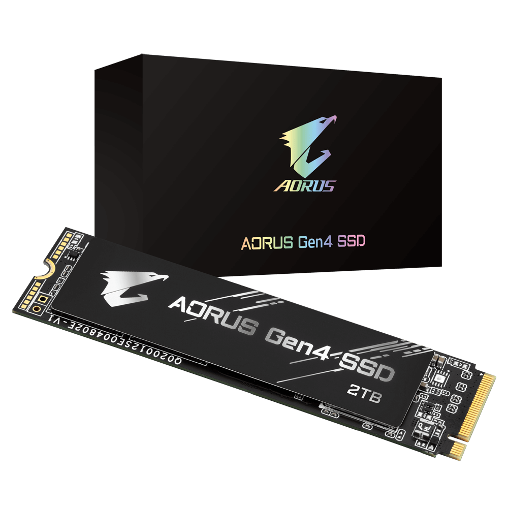 Купить AORUS - SSD - 2000 GB - intern - M.2 2280 - PCI Express 4.0 x4 (NVMe) - Puffer: 2 GB (GP-AG42TB) в магазине wardena.ru