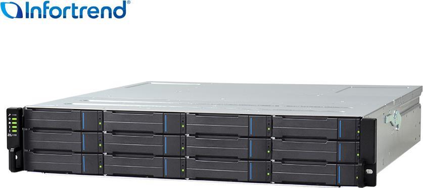 Купить Infortrend GSEP3012G GSe PRO 2U/12bay Single-ctrl SYSTEM Disk-Array Rack (2U) (GSEP30120000D-8V32) в магазине wardena.ru