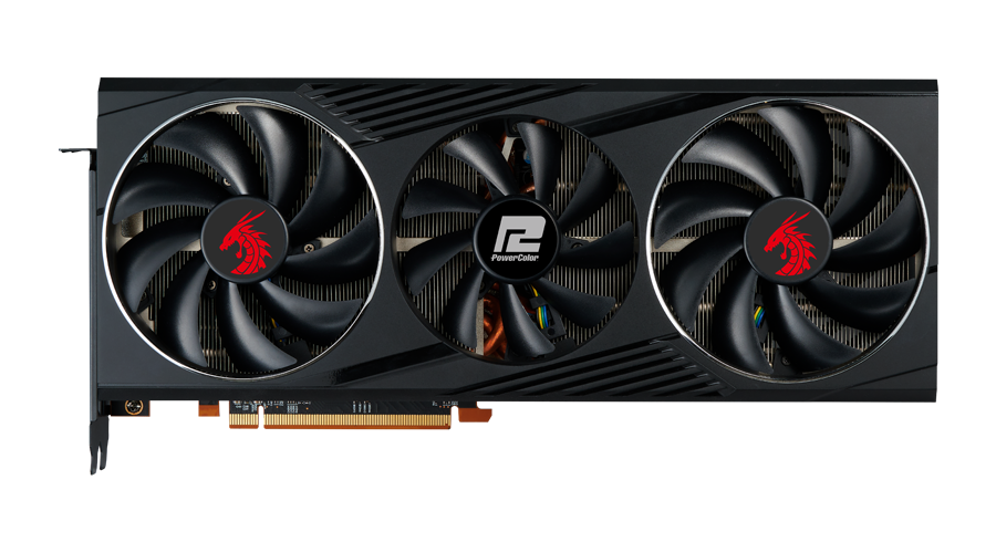 Купить PowerColor Red Dragon AXRX 6800 16GBD6-3DHR/OC Grafikkarte (AXRX 6800 16GBD6-3DHR/OC) в магазине wardena.ru