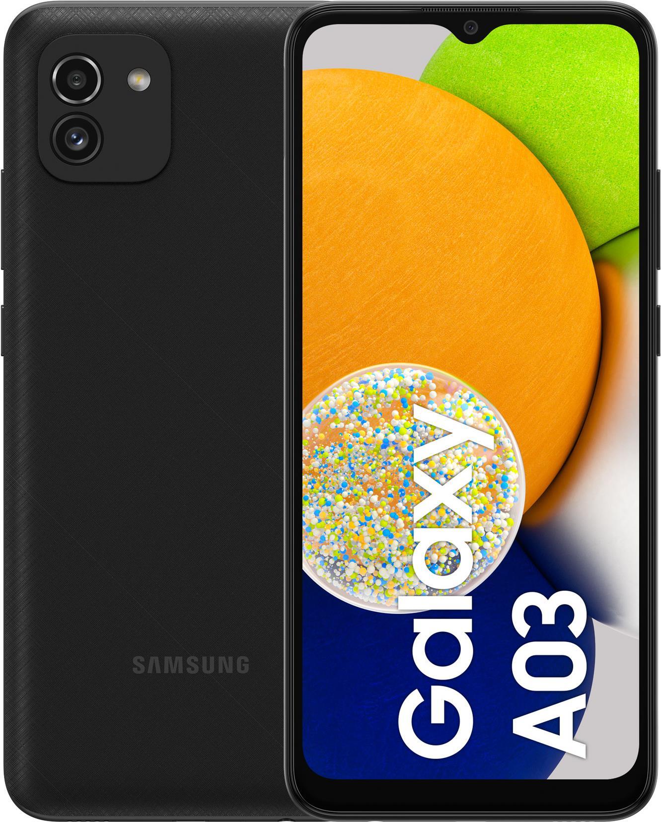 Купить Samsung Galaxy A03 - 4G Smartphone - Dual-SIM - RAM 4 GB / Internal Memory 64 GB - microSD slot - LCD-Anzeige - 6.5" - 1600 x 720 Pixel - 2 x Rückkamera 48 MP, 2 MP - front camera 5 MP - Schwarz (SM-A035GZKGEUE) в магазине wardena.ru