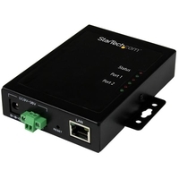Купить StarTech.com 2 Port Serial-to-IP Ethernet Device Server - RS232 - Geräteserver - 2 Anschlüsse - 10Mb LAN, 100Mb LAN, RS-232 - AC 120/230 V / DC 9 Unterputz (NETRS2322P) в магазине wardena.ru