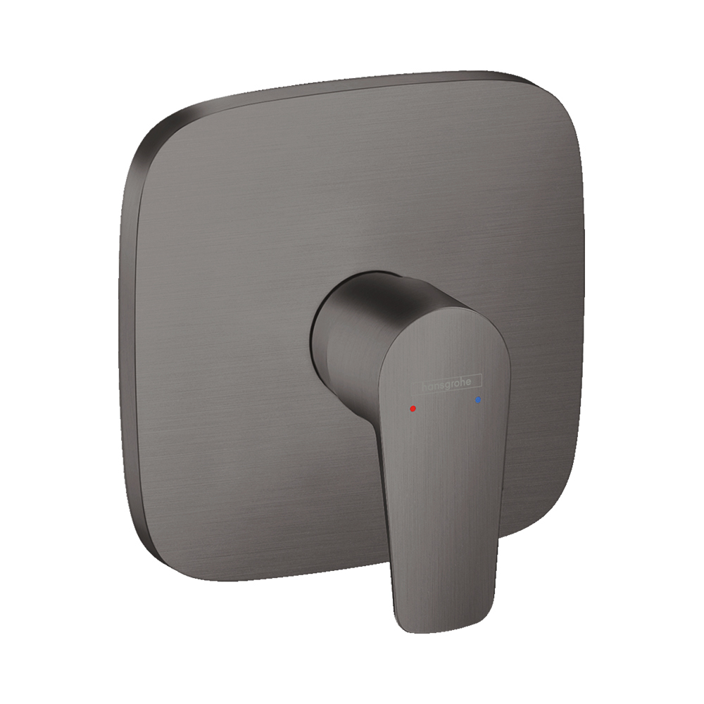 Купить Hansgrohe Talis E Смеситель для душа однорычажный скрытый монтаж черный матовый 71765670 в магазине wardena.ru