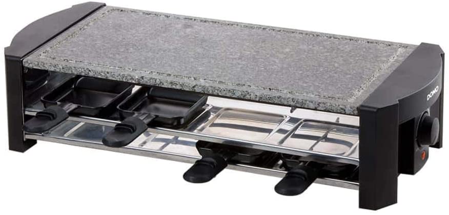 Купить DOMO DO9186G Grillstein 8 Pfännchen, Antihaftbeschichtung Schwarz, Dunkelgrau (DO9186G) в магазине wardena.ru