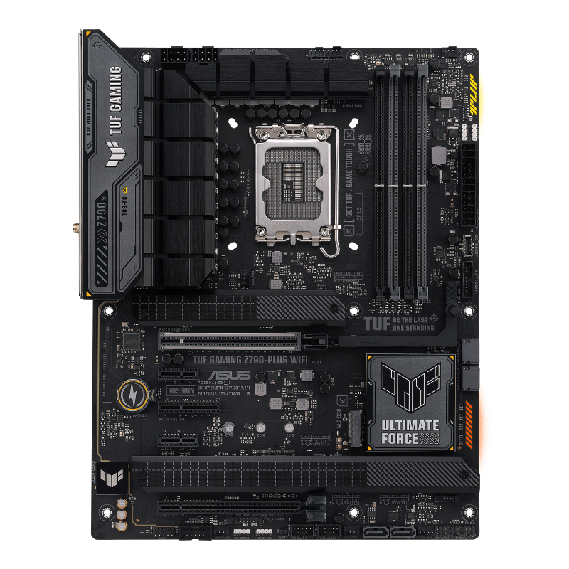 Купить ASUS MB Sc LGA1700 TUF GAMING Z790-PLUS WIFI, Intel Z790, 4xDDR5, 1xDP, 1xHDMI, WI-FI (90MB1D80-M0EAY0) в магазине wardena.ru