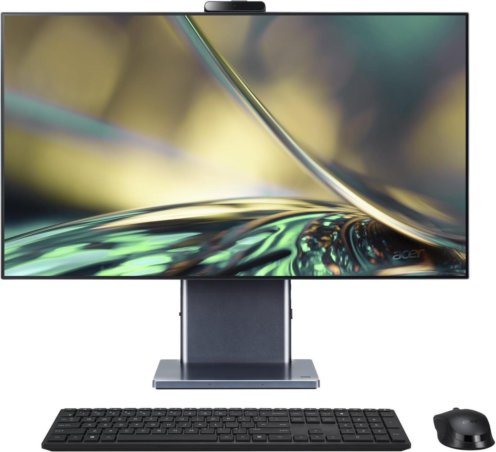 Купить Acer Aspire - All-in-One (Komplettlösung) - RAM 16 GB - SSD 512 GB - GigE - WLAN: - Monitor: LED (27") 1920 x 1080 (Full HD) (DQ.BKDEG.004) в магазине wardena.ru