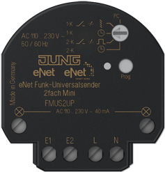 Купить JUNG FM US 2 UP Smart-Home-Sender Kabellos Wand-montiert RF Wireless (FMUS2UP) в магазине wardena.ru