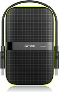 Купить SILICON POWER Armor A60 - Festplatte - 2TB - extern (tragbar) - 6,4 cm (2.5") - USB3.0 - Schwarz (SP020TBPHDA60S3K) в магазине wardena.ru