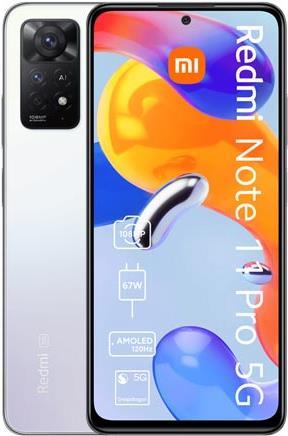 Купить Xiaomi Redmi Note 11 Pro 5G - 5G Smartphone - Dual-SIM - RAM 8 GB / Internal Memory 128 GB - microSD slot - OLED-Display - 6.67" - 2400 x 1080 Pixel (120 Hz) - Triple-Kamera 108 MP, 8 MP, 2 MP - front camera 16 MP - Pola (MZB0AVVEU) в магазине wardena.ru