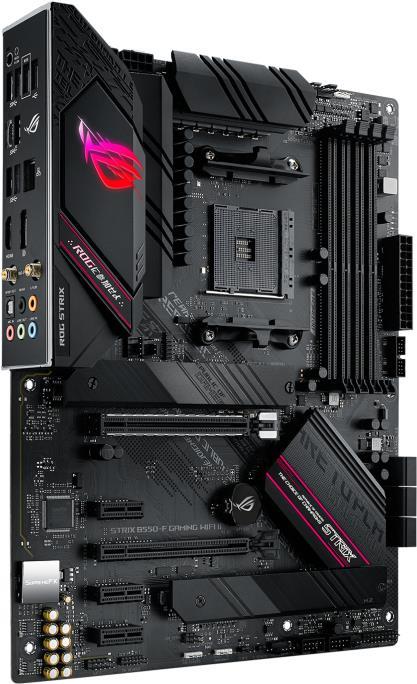 Купить ASUS ROG STRIX B550-F GAMING WIFI II - Motherboard - ATX - Socket AM4 - AMD B550 Chipsatz - USB-C Gen2, USB 3.2 Gen 1, USB 3.2 Gen 2 - 2.5 Gigabit LAN, Wi-Fi 6, Bluetooth - Onboard-Grafik (CPU erforderlich) - HD Audio (8 (90MB19V0-M0EAY0) в магазине wardena.ru