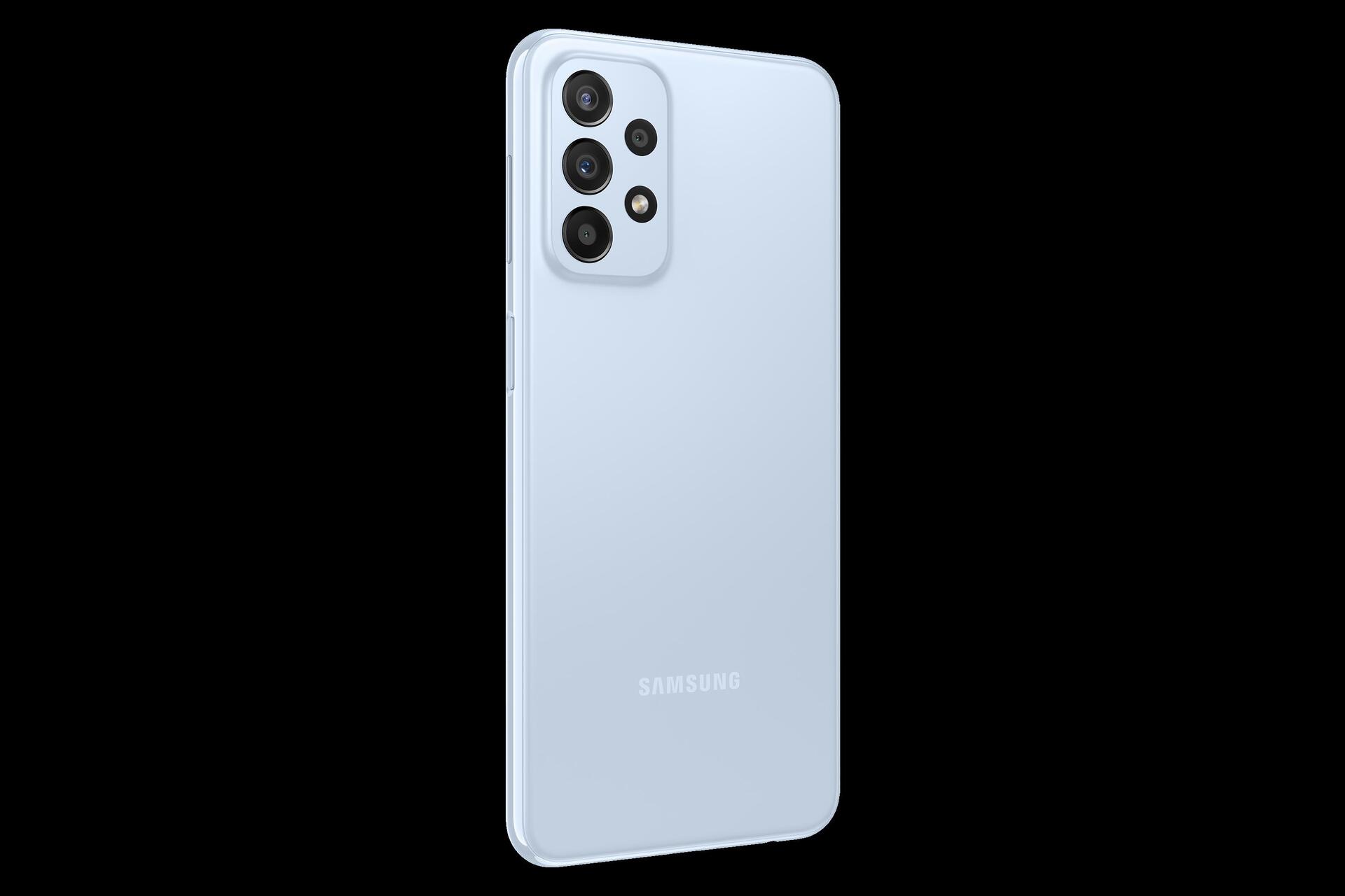 Купить Samsung Galaxy A23 5G - 5G Smartphone - Dual-SIM - RAM 4 GB / Interner Speicher 128 GB - microSD slot - LCD-Anzeige - 6.6" - 2408 x 1080 Pixel (120 Hz) - 4x x Rückkamera 50 MP, 5 MP, 2 MP, 2 MP - front camera 8 MP - Hell (SM-A236BLBVEUB) в магазине wardena.ru