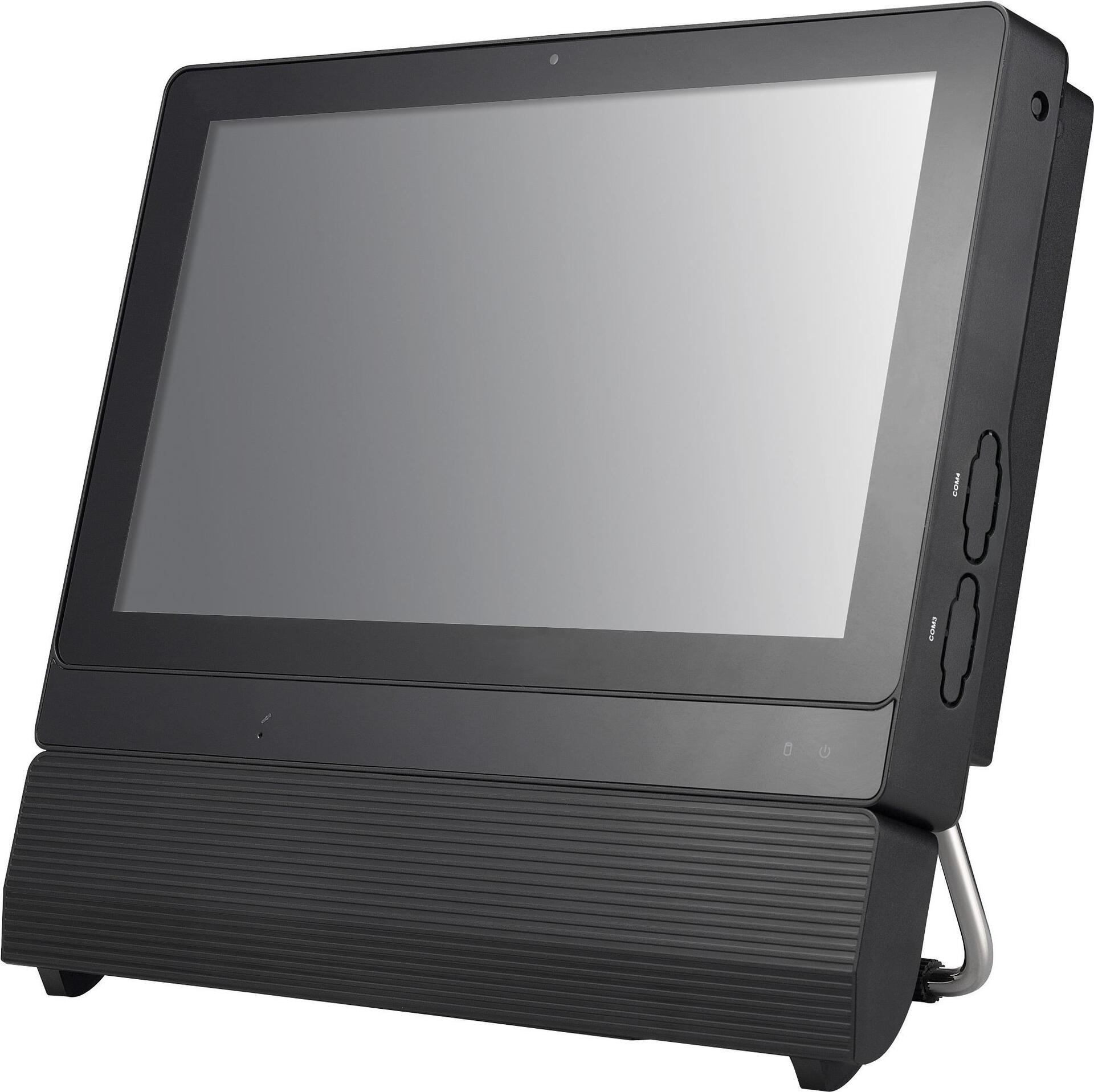 Купить Shuttle XPC POS P220 - All-in-One (Komplettlösung) - 1 x Celeron 5205U / 1,9 GHz ULV - RAM 4GB - SSD 120GB - UHD Graphics - GigE - kein Betriebssystem - Monitor: LED 29,5 cm (11.6") 1366 x 768 (HD) Touchscreen - Schwarz (PAC-P220POS2) в магазине wardena.ru
