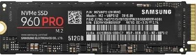 Купить Samsung 960 PRO MZ-V6P512BW - SSD - verschlüsselt - 512 GB - intern - M.2 2280 - PCI Express 3.0 x4 (NVMe) - 256-Bit-AES - TCG Opal Encryption в магазине wardena.ru