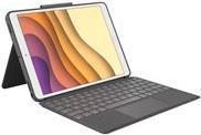 Купить Logitech Combo Touch - Tastatur und Foliohülle - mit Trackpad - hintergrundbeleuchtet - Apple Smart connector - Pan-Nordic - Grau - für Apple 10.9"  iPad Air (4. Generation) (920-010302) в магазине wardena.ru