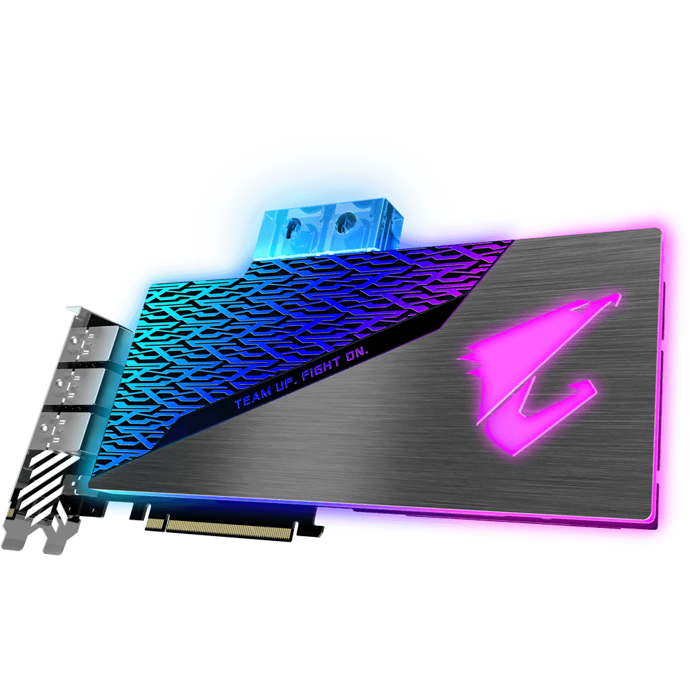 Купить Gigabyte AORUS GeForce RTX 2080 SUPER WATERFORCE WB 8G - Grafikkarten - GF RTX 2080 SUPER - 8 GB GDDR6 - PCIe 3.0 x16 - 3 x DisplayPort, 3 x HDMI, USB-C (GV-N208SAORUS WB-8GC) в магазине wardena.ru