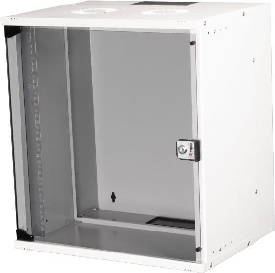 Купить Equip Eco Mount 19' Schrank - 12HE - 540X400mm - RAL7035 Grau - Wandmontiertes Regal - 12U - Sperrschloss - 12,5 kg - Hellgrau (EWM-12-5440-G) в магазине wardena.ru