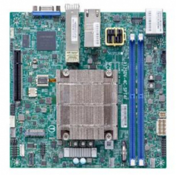 Купить Motherboard Supermicro MBD-X12SDV-10C-SPT4F SoC FCBGA2227 Intel Xeon Processor D-1747NTE SATA M.2 DDR4 IPMI в магазине wardena.ru