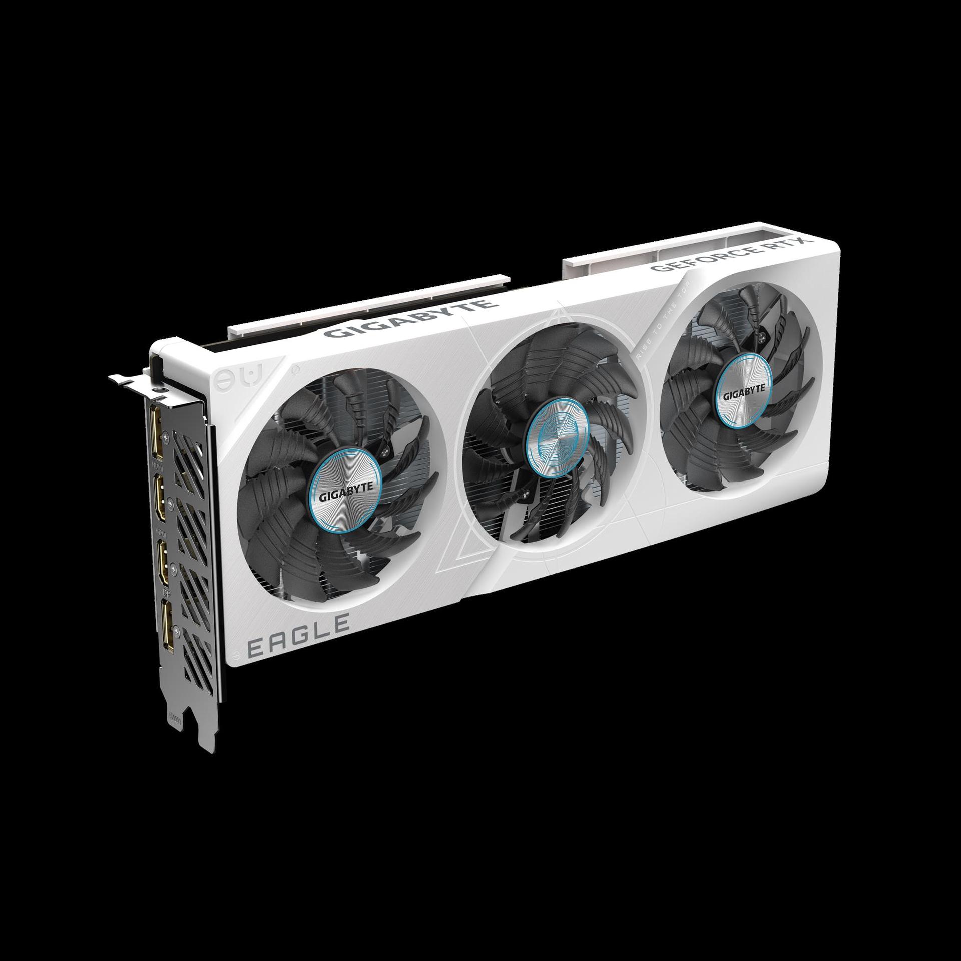 Купить Gigabyte GeForce RTX 4060 EAGLE OC ICE 8G - Grafikkarten - GeForce RTX 4060 - 8 GB GDDR6 - PCIe 4.0 - 2 x HDMI, 2 x DisplayPort (GV-N4060EAGLEOC ICE-8GD) в магазине wardena.ru