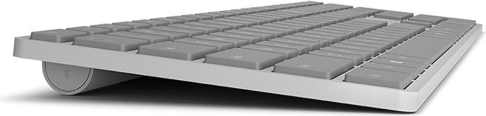 Купить Microsoft Surface Keyboard - Tastatur - drahtlos - Bluetooth 4,0 - Deutsch - Grau - kommerziell (3YJ-00005) в магазине wardena.ru