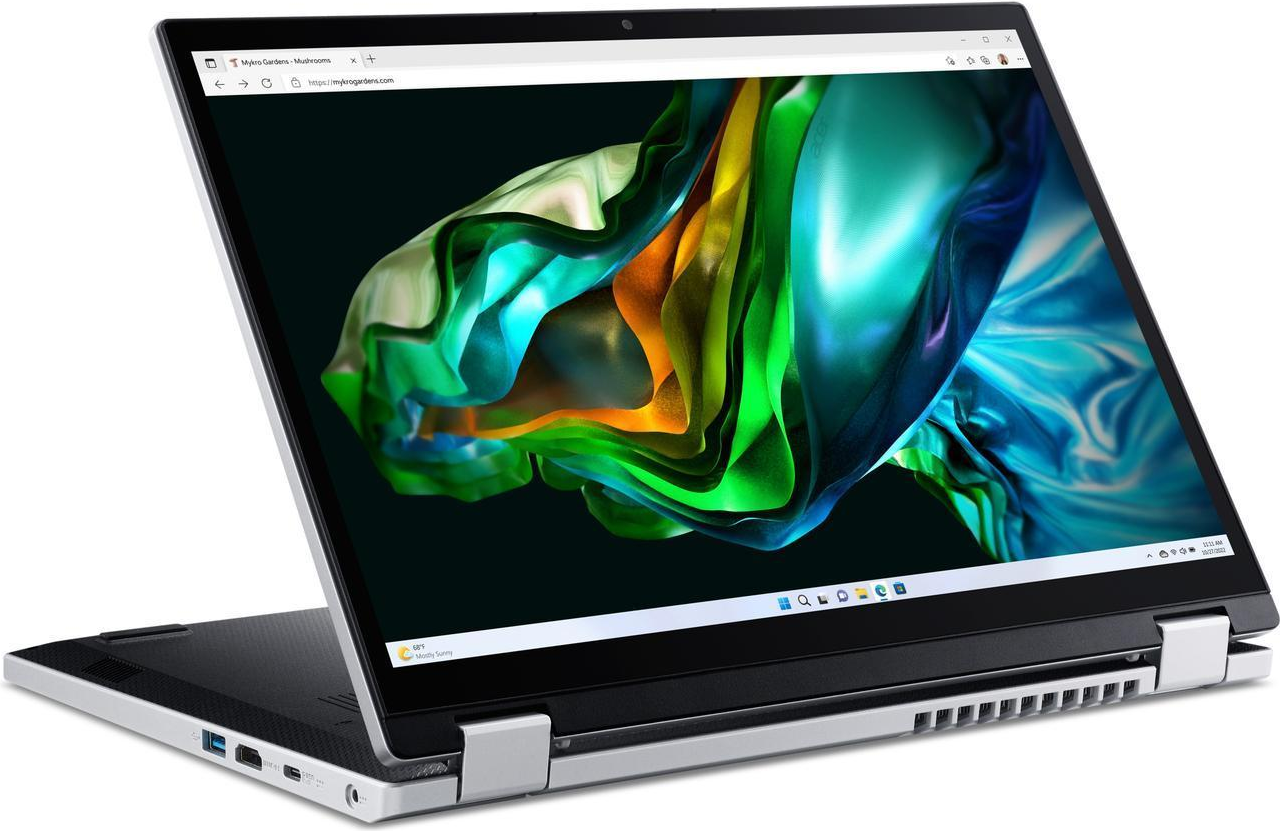 Купить Acer Aspire 3 Spin 14 A3SP14-31PT - Flip-Design - Intel Core i3 N305 - Win 11 Home in S mode - UHD Graphics - 4 GB RAM - 128 GB SSD 3D Triple-Level Cell (TLC) - 35.6 cm (14") IPS Touchscreen 1920 x 1200 - Wi-Fi 6 - Reine (NX.KENEG.008) в магазине wardena.ru