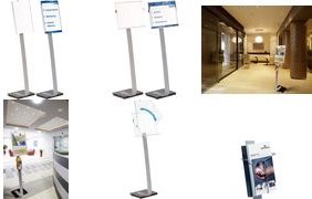 Купить DURABLE Info-Bodenständer INFO SIGN STAND A3 1 ST 481323 в магазине wardena.ru