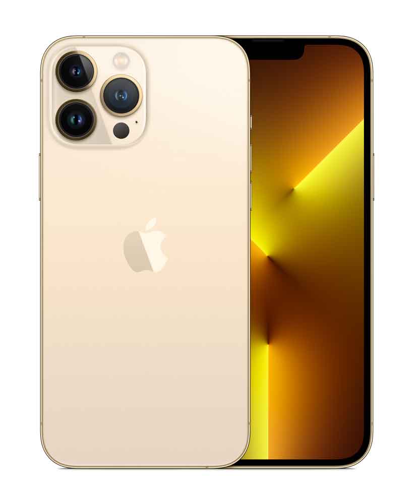 Купить Apple iPhone 13 Pro Max - 5G Smartphone - Dual-SIM / Interner Speicher 512 GB - OLED-Display - 6.7" - 2778 x 1284 Pixel (120 Hz) - Triple-Kamera 12 MP, 12 MP, 12 MP - front camera 12 MP - Gold (MLLH3ZD/A) в магазине wardena.ru