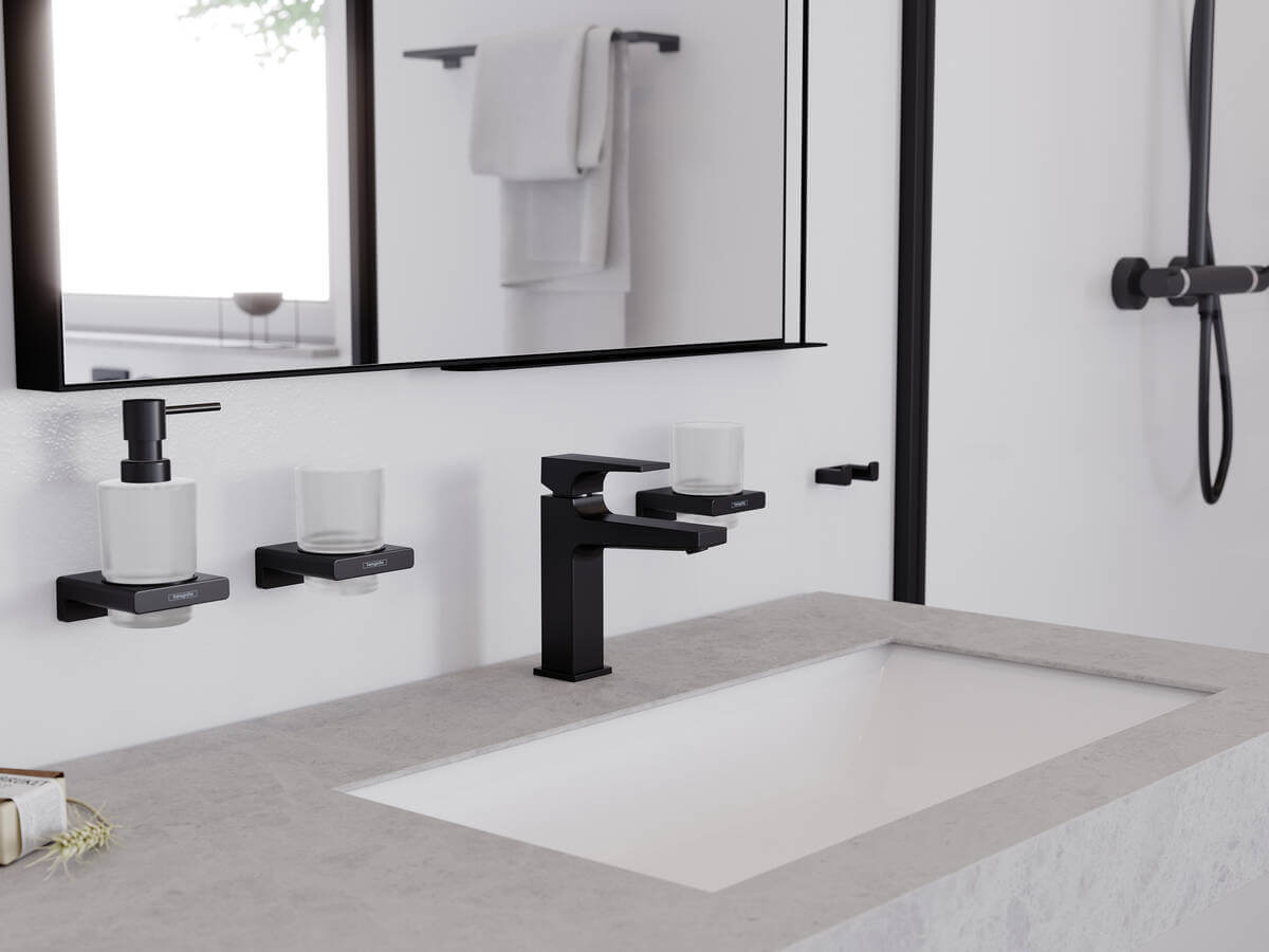 Купить Hansgrohe AddStoris Диспенсер для жидкого мыла золото 41745990 в магазине wardena.ru