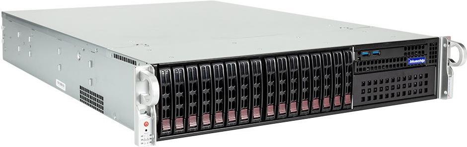 Купить bluechip SERVERline R42201s *AMD EPYC* - Server - Rack-Montage - 2U - 1-Weg - 1 x EPYC 7313P / 3 GHz - RAM 16GB - SATA/SAS/NVMe - Hot-Swap 6,4 cm (2.5") Schacht/Schächte - SSD 2 x 480GB - AST2500 - GigE, 10 GigE - kein B (850417) в магазине wardena.ru