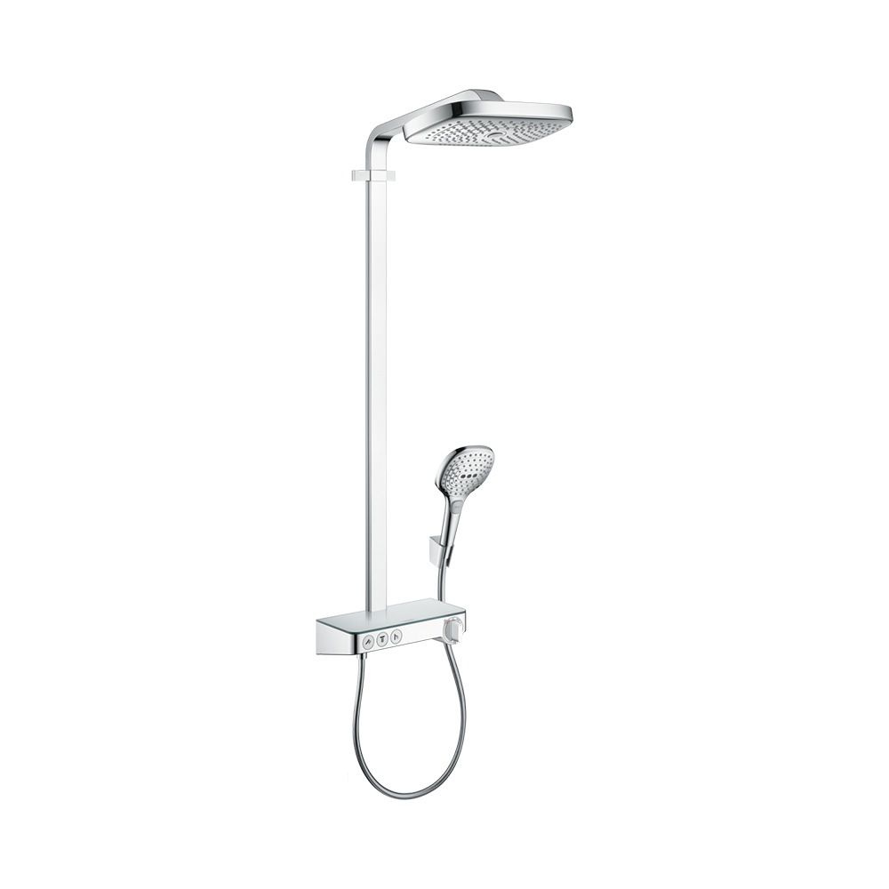 Купить Hansgrohe Raindance Select E 300 3 jet Showerpipe душевая система с термостатом хром 27127000 в магазине wardena.ru