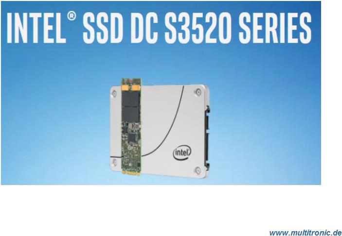 Купить INTEL SSD DC S3520 480GB 6,35cm 2.5"  SATA 6Gb/s 7mm MLC (SSDSC2BB480G701) в магазине wardena.ru