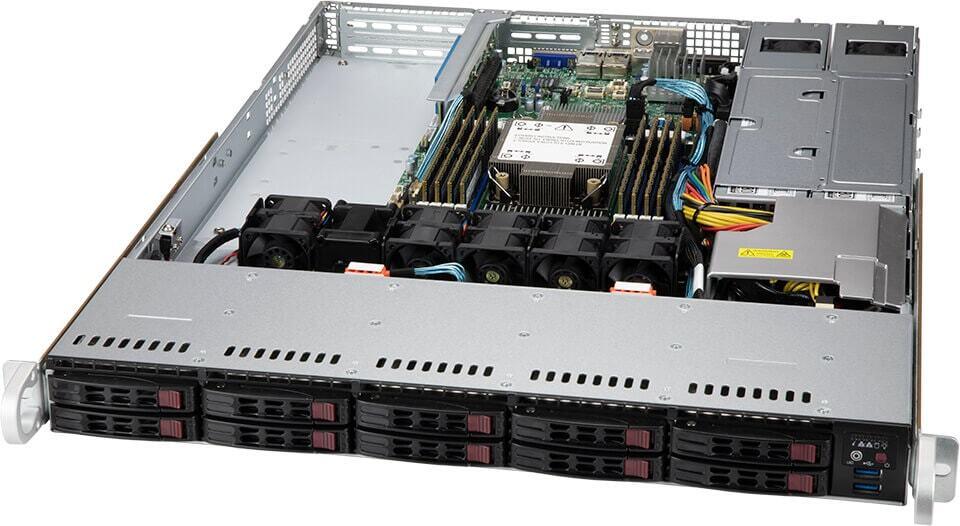 Купить Supermicro SuperServer SYS-110P-WTR Intel® C216 LGA 4189 Rack (1U) Schwarz (SYS-110P-WTR-EU) в магазине wardena.ru