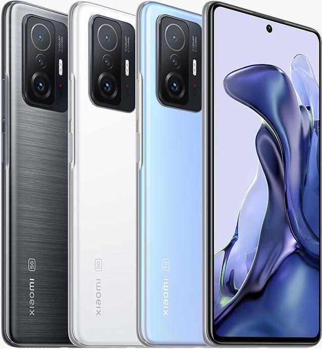 Купить Xiaomi 11T - 5G Smartphone - Dual-SIM - RAM 8 GB / 128 GB - OLED-Display - 6.67" - 2400 x 1080 Pixel (120 Hz) - Triple-Kamera 108 MP, 8 MP, 5 MP - front camera 16 MP - Gray Meteorite (MZB09LREU) в магазине wardena.ru