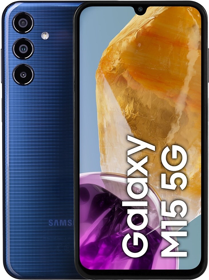 Купить Samsung Galaxy M15 4/128GB Dark Blue в магазине wardena.ru