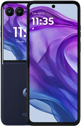 Купить Motorola RAZR 50 Ultra - 5G Smartphone - Dual-SIM - RAM 12 GB / Interner Speicher 512 GB - pOLED-Display - 6.9" - 2640 x 1080 Pixel (165 Hz) - 2 x Rückkamera 50 MP, 50 MP - front camera 32 MP - Mitternachtsblau (PB1T0128 (PB1T0128SE) в магазине wardena.ru