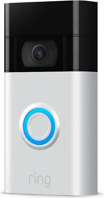 Купить Ring Video Doorbell - Smarte Türklingel - mit Kamera - 2. Generation - kabellos - 802.11b/g/n - 2.4 Ghz - matt vernickelt (8VRDP7-0EU0) в магазине wardena.ru
