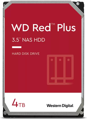 Купить WD Red Plus WD40EFPX - Festplatte - 4TB - intern - 3.5" (8,9 cm) - SATA 6Gb/s - 5400 U/min - Puffer: 256MB (WD40EFPX) в магазине wardena.ru