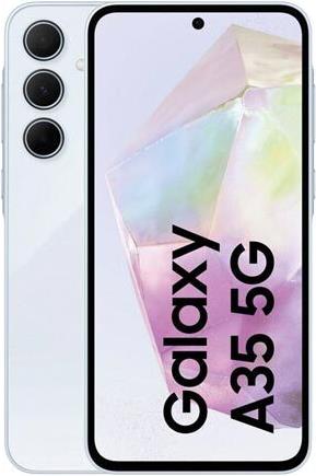 Купить SAMSUNG Galaxy A35 5G 6+128GB awesome iceblue A356B (SM-A356BLBBEUB) в магазине wardena.ru